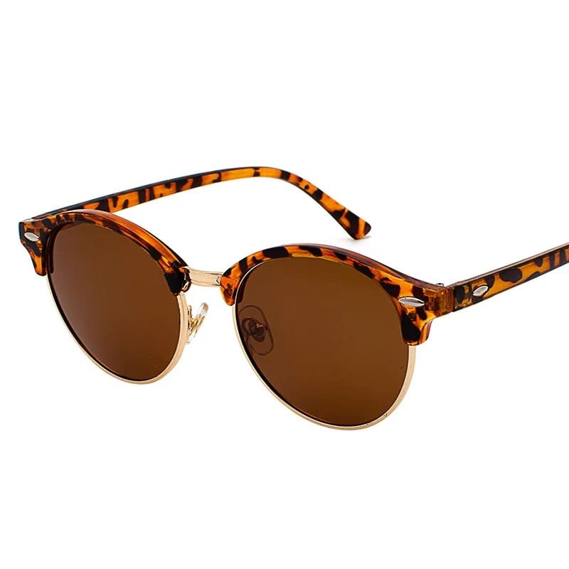 Óculos de Sol Feminino Redondo Modern