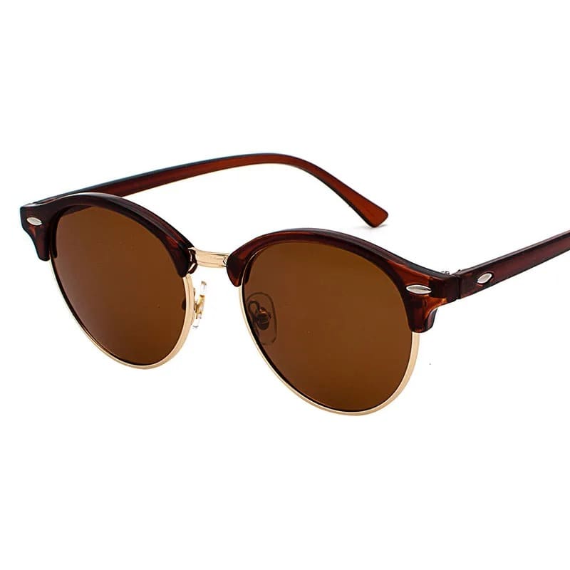 Óculos de Sol Feminino Redondo Modern