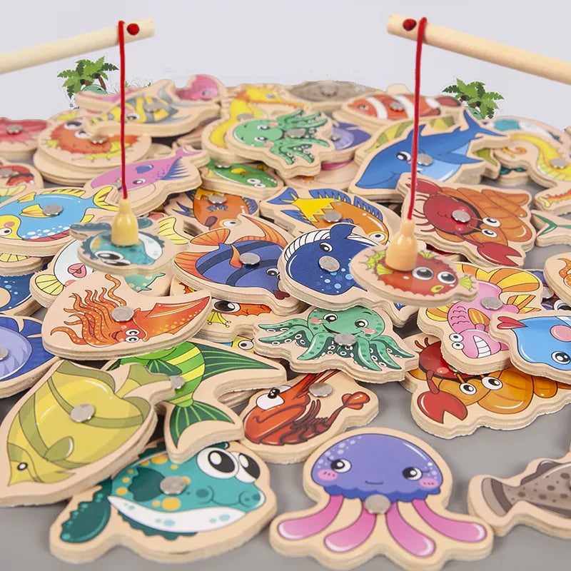 Brinquedo Educativo de Pesca