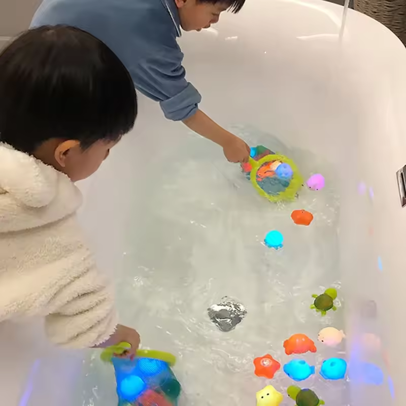 Brinquedo de Banho Sensorial Amiguinhos do Mar